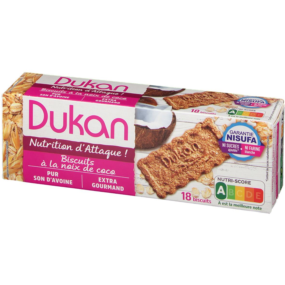 Dukan Haverzemelen Cookies met Cocosmaak