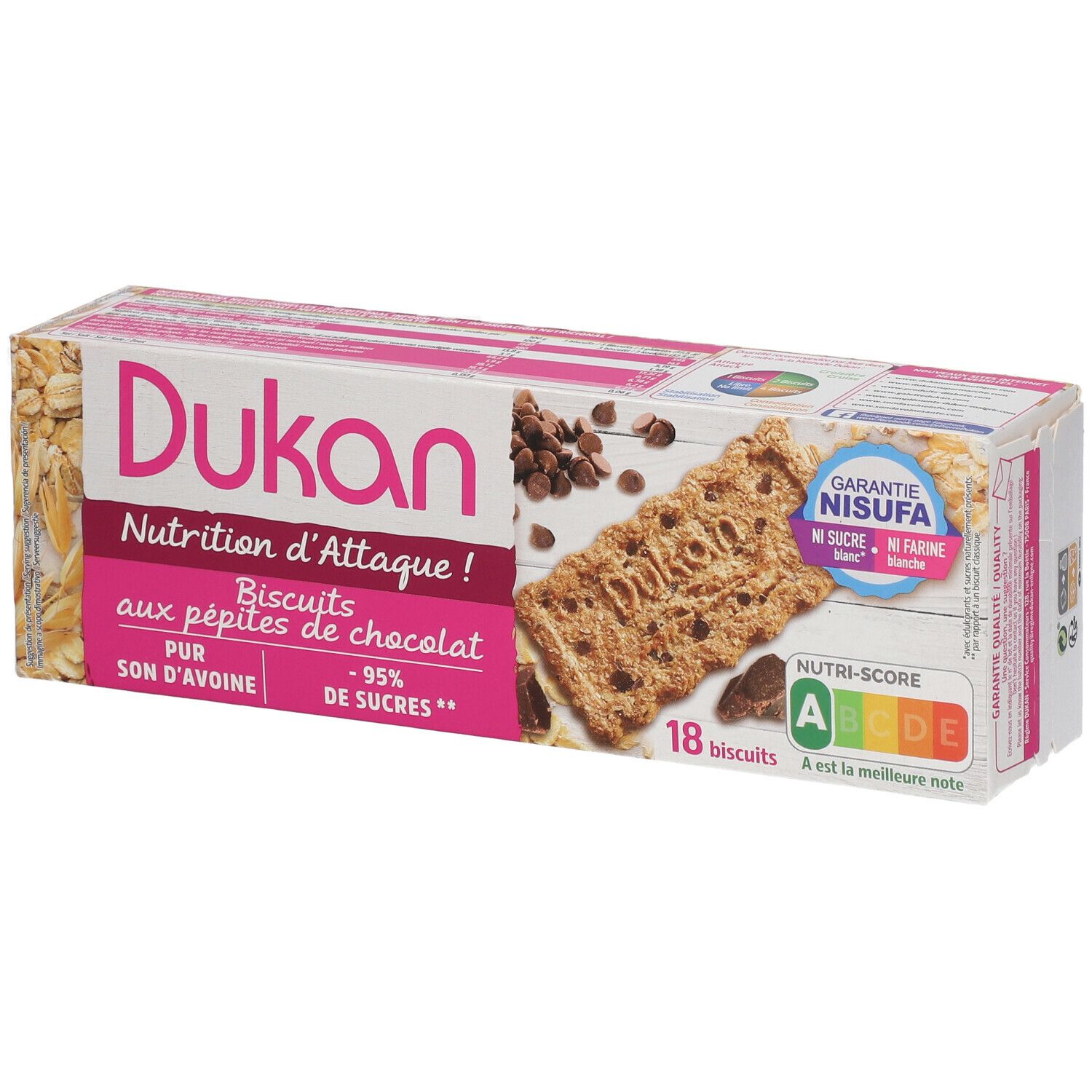 Dukan Biscuits Pépites de Chocolat