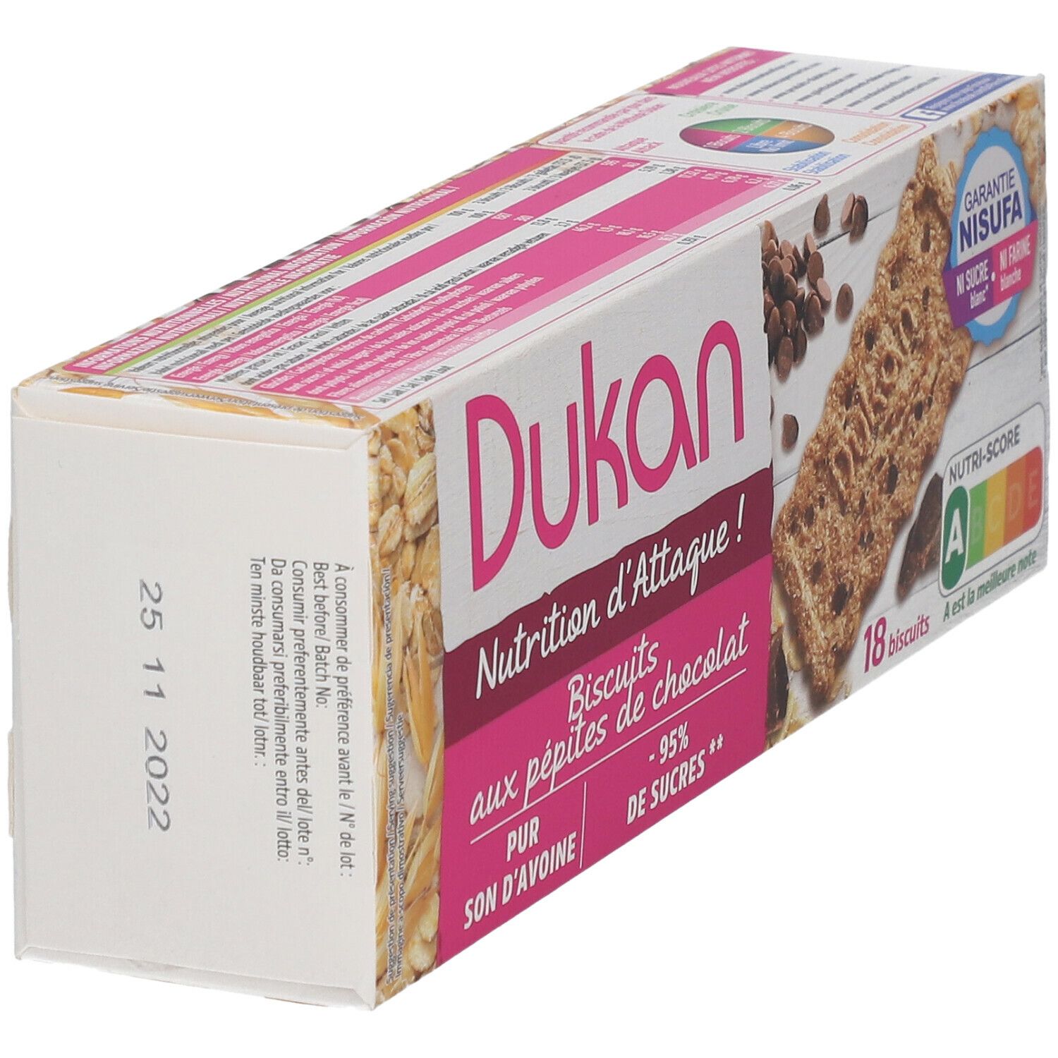 Dukan Biscuits Pépites de Chocolat