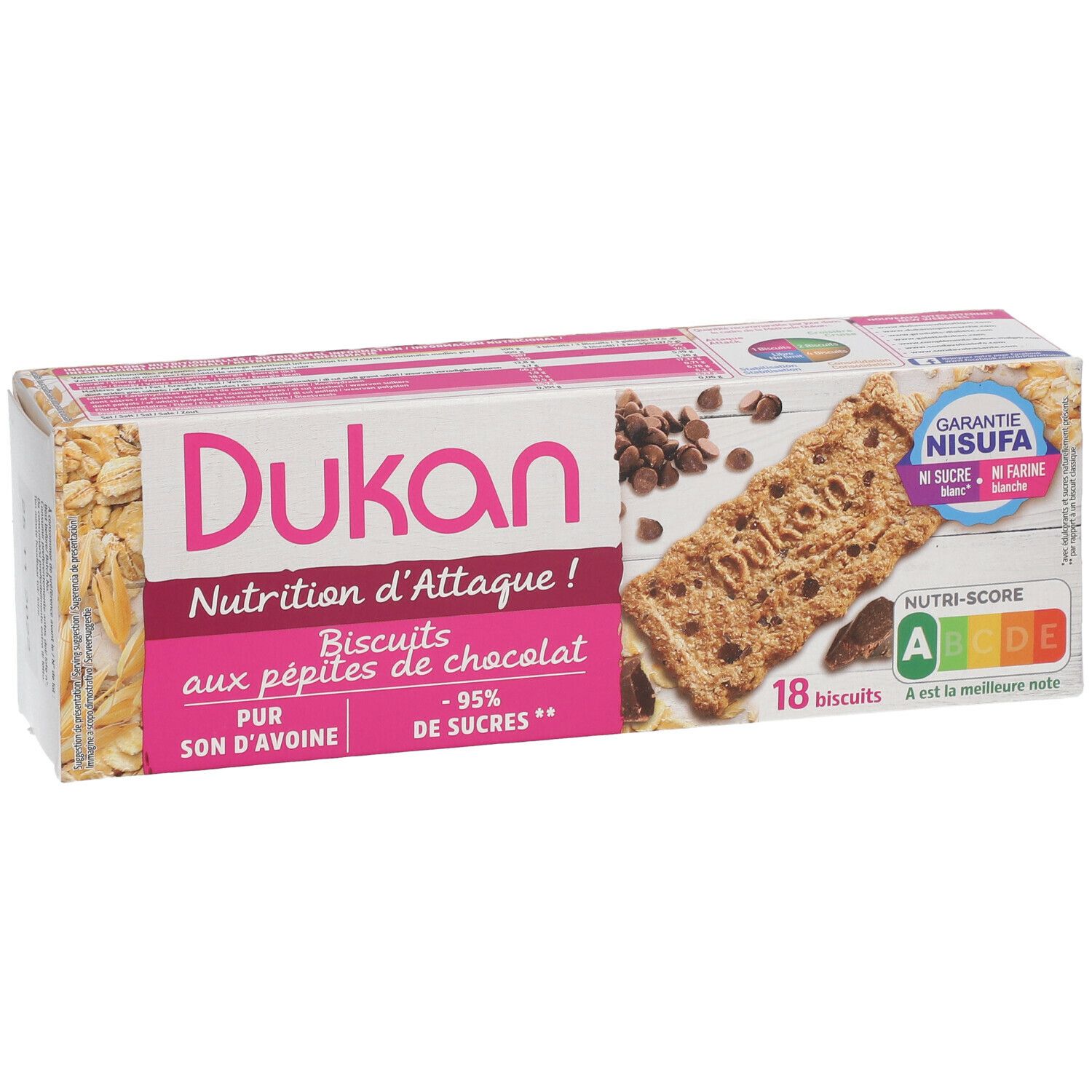 Dukan Biscuits Pépites de Chocolat