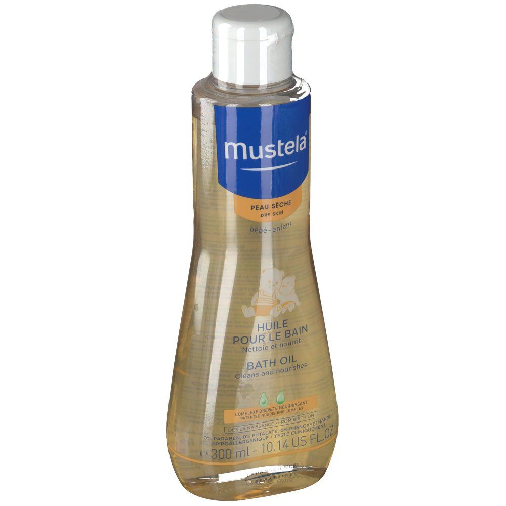 Mustela Bébé Huile De Bain Peau Sèche