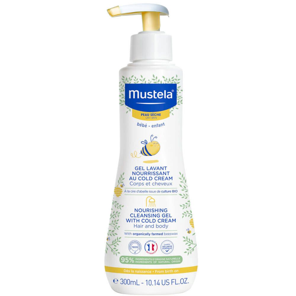 Mustela Gel Lavant Nourrissant au Cold Cream - Peau Sèche