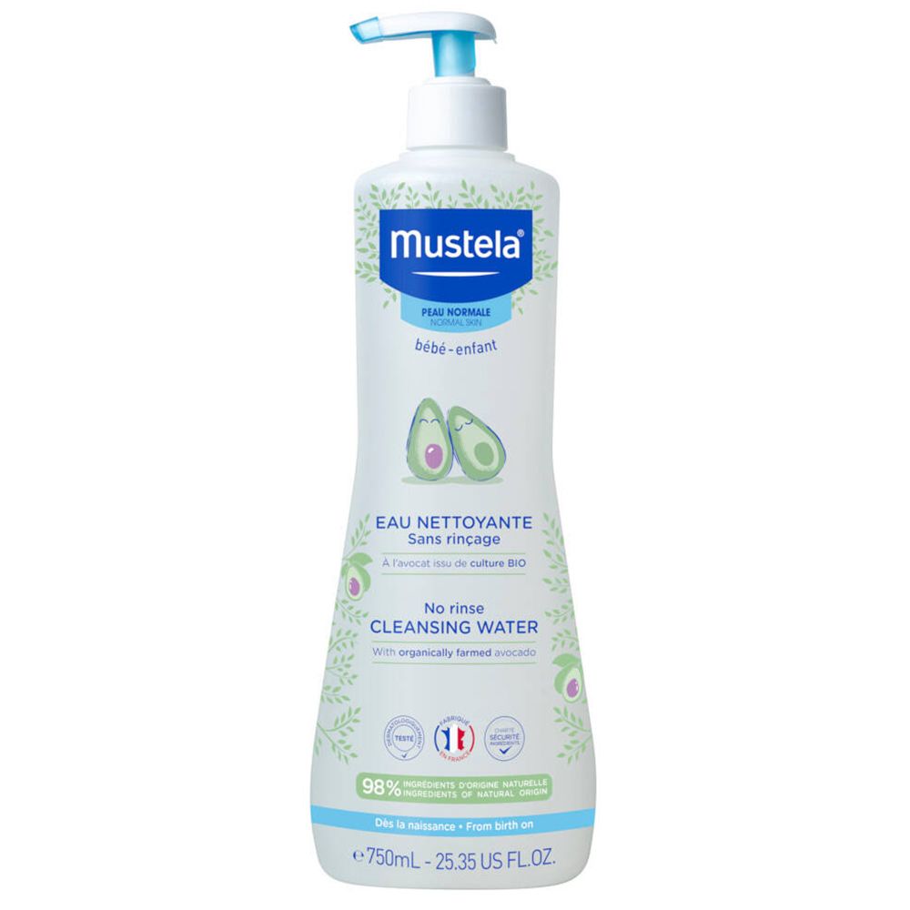 Mustela Reinigend Water Zonder Spoelen