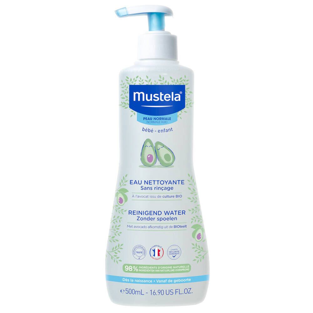 Mustela Reinigend Water Zonder Spoelen