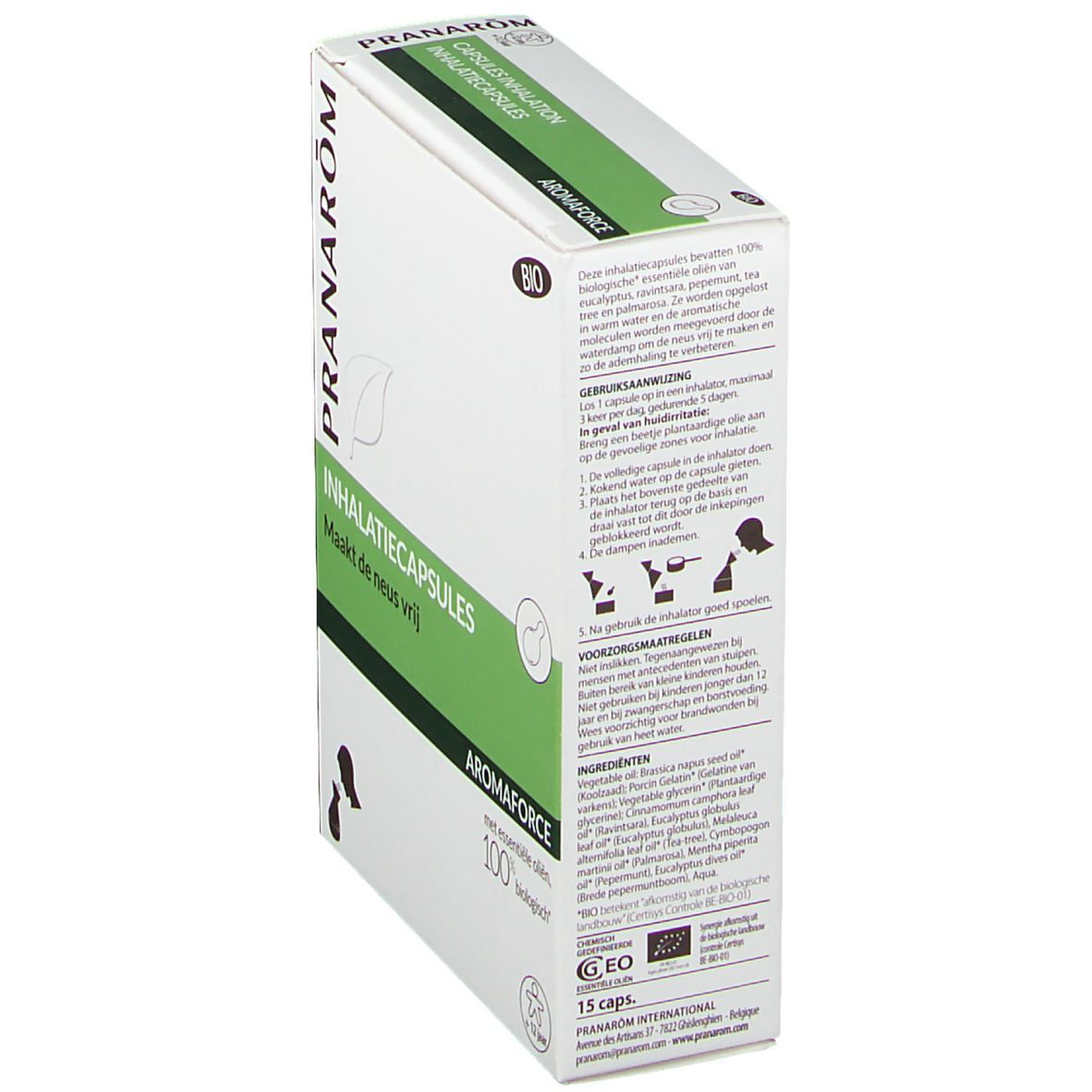 Pranarom Aromaforce Inhalation Capsules