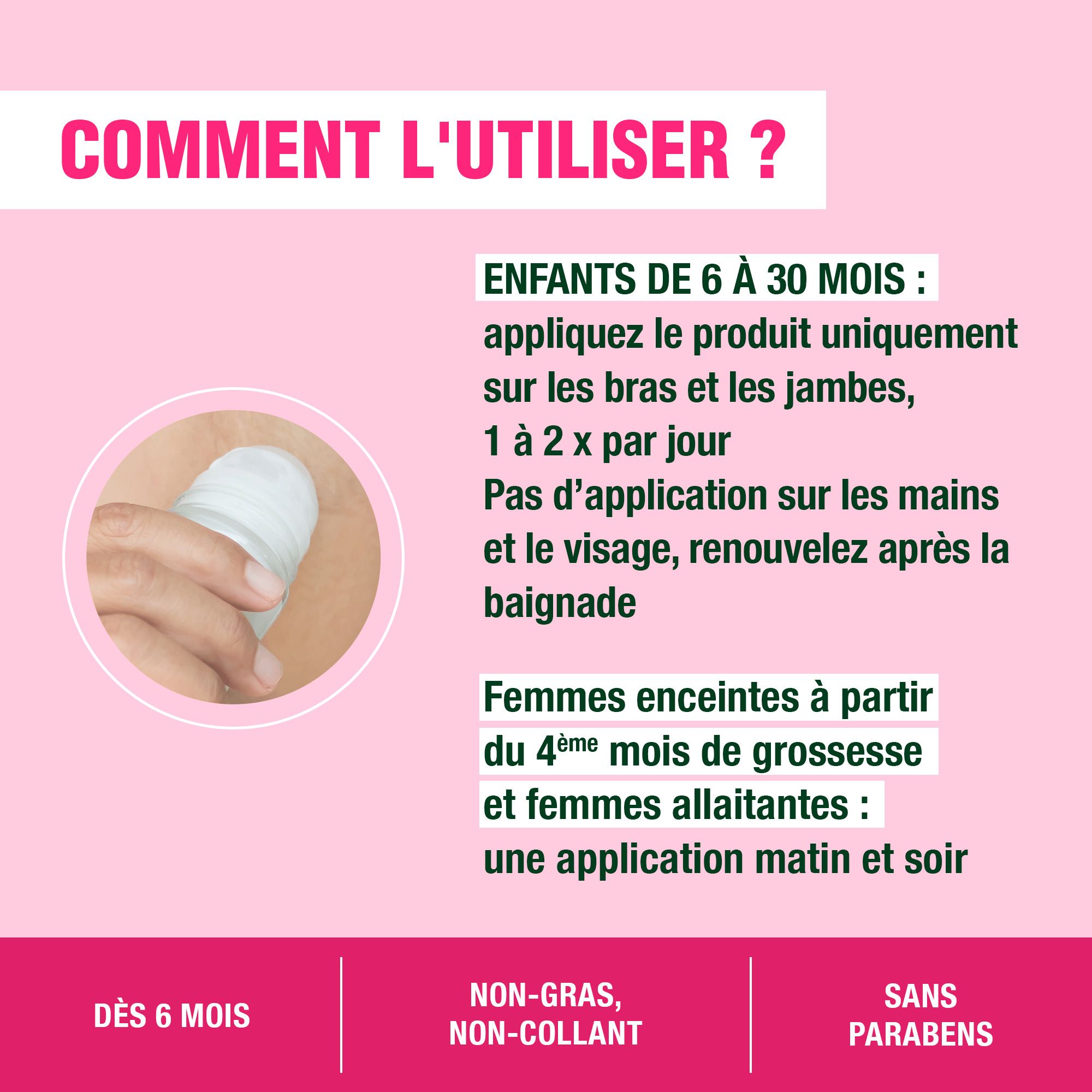 Pranarôm PranaBB Anti-Moustiques Roller Bio