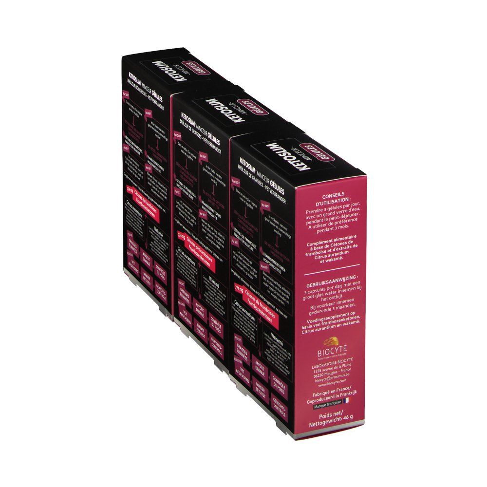 Biocyte Ketoslim 2+1 Gratuit