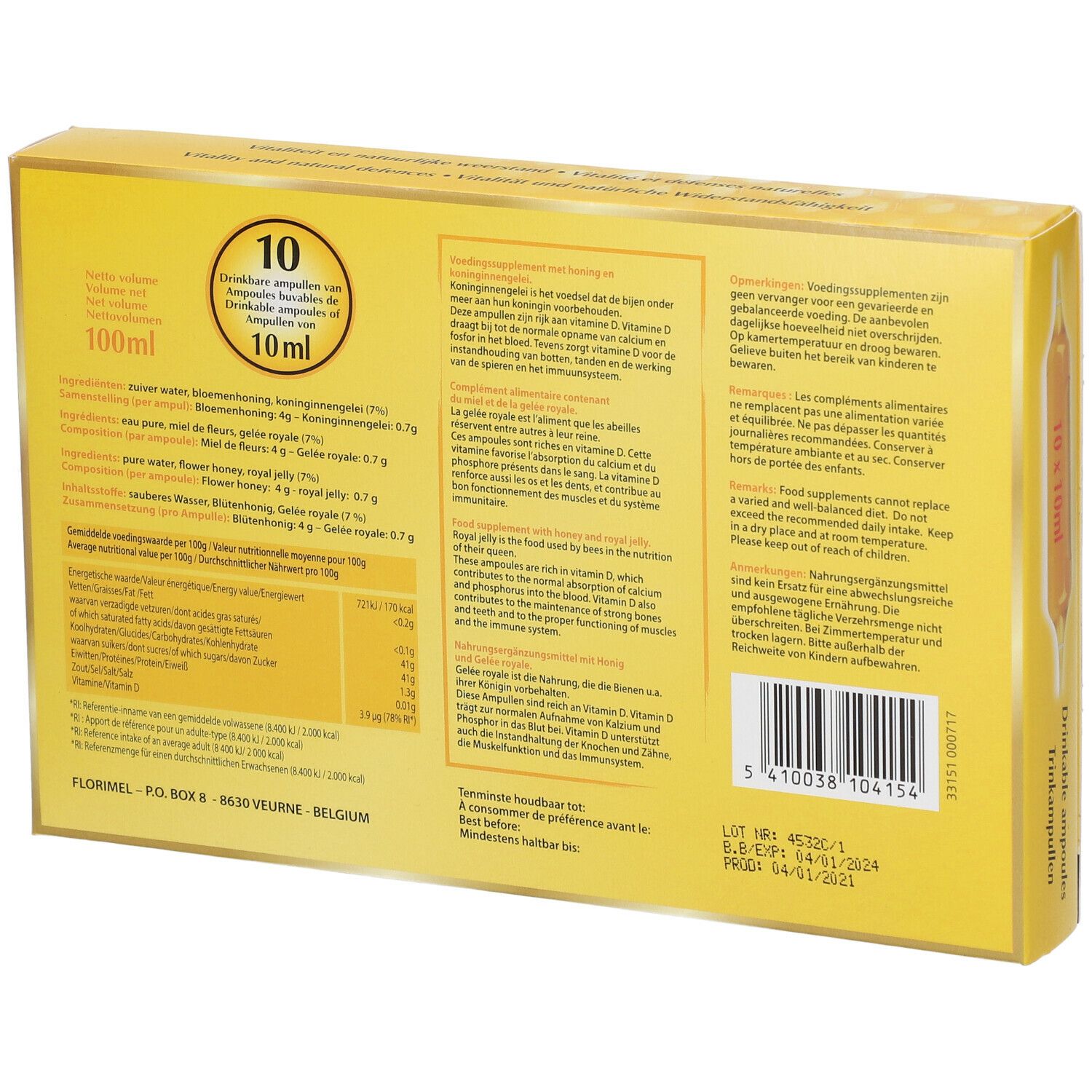 Melapi Gelée Royal 1000 mg