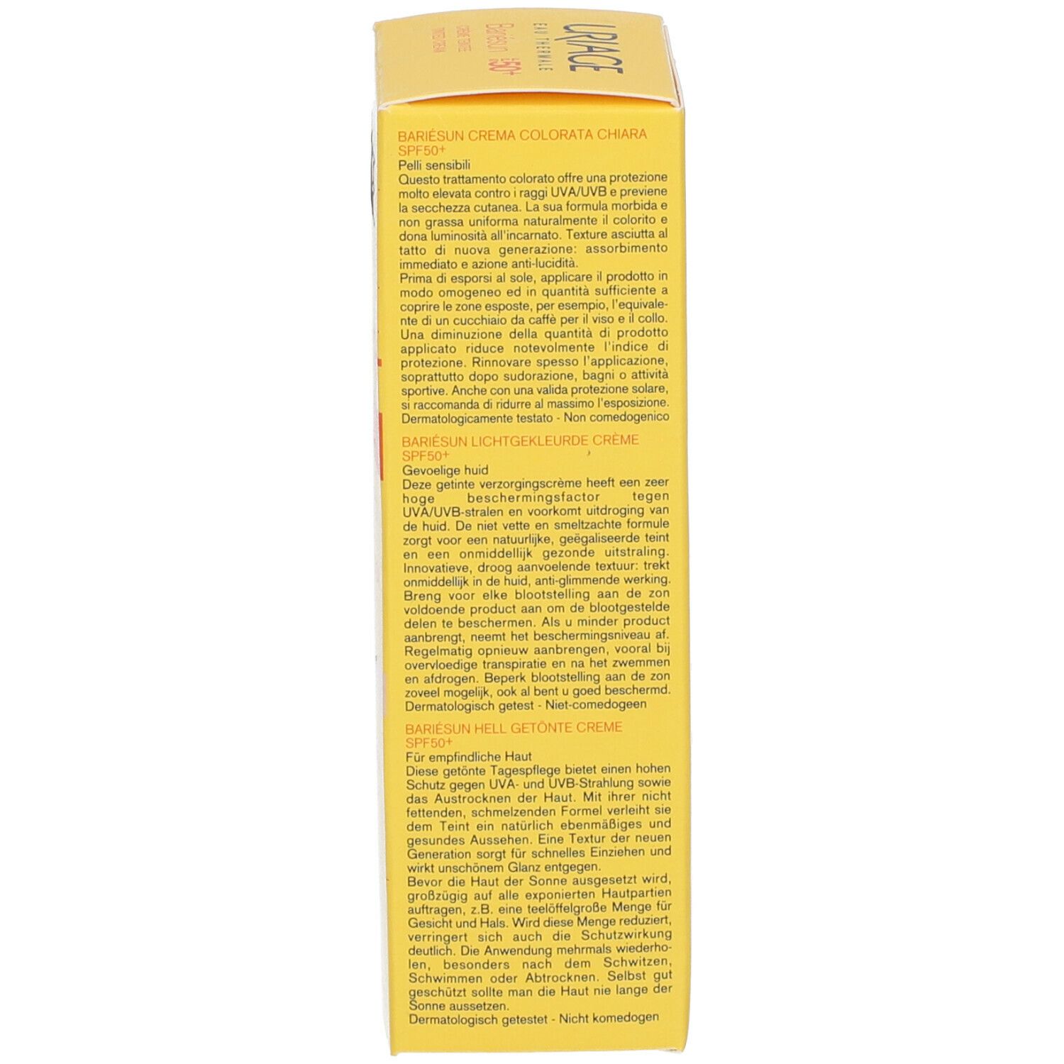 Uriage Bariésun Crème Teintée Claire SPF50+
