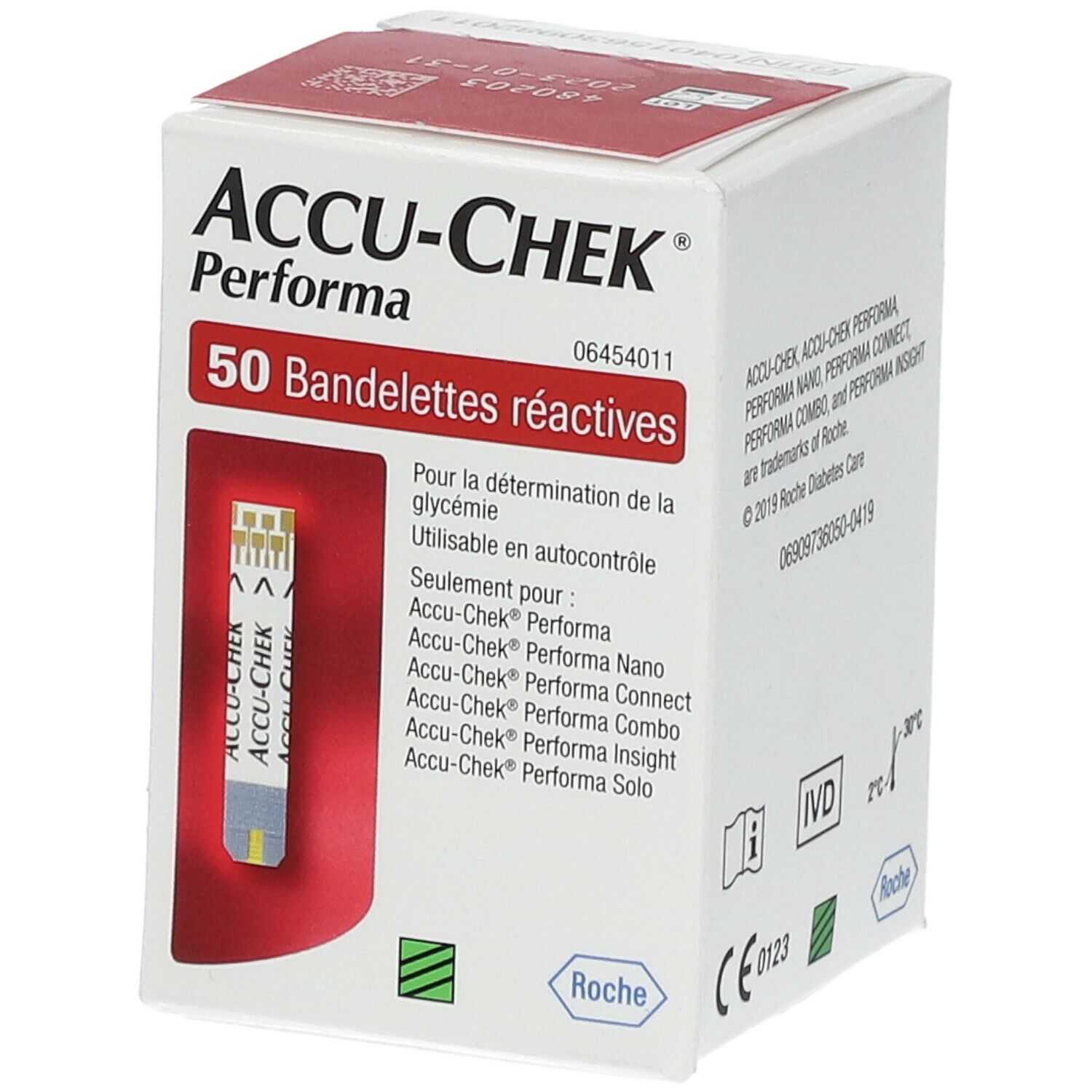 Accu-Chek Performa Bandelettes De Test