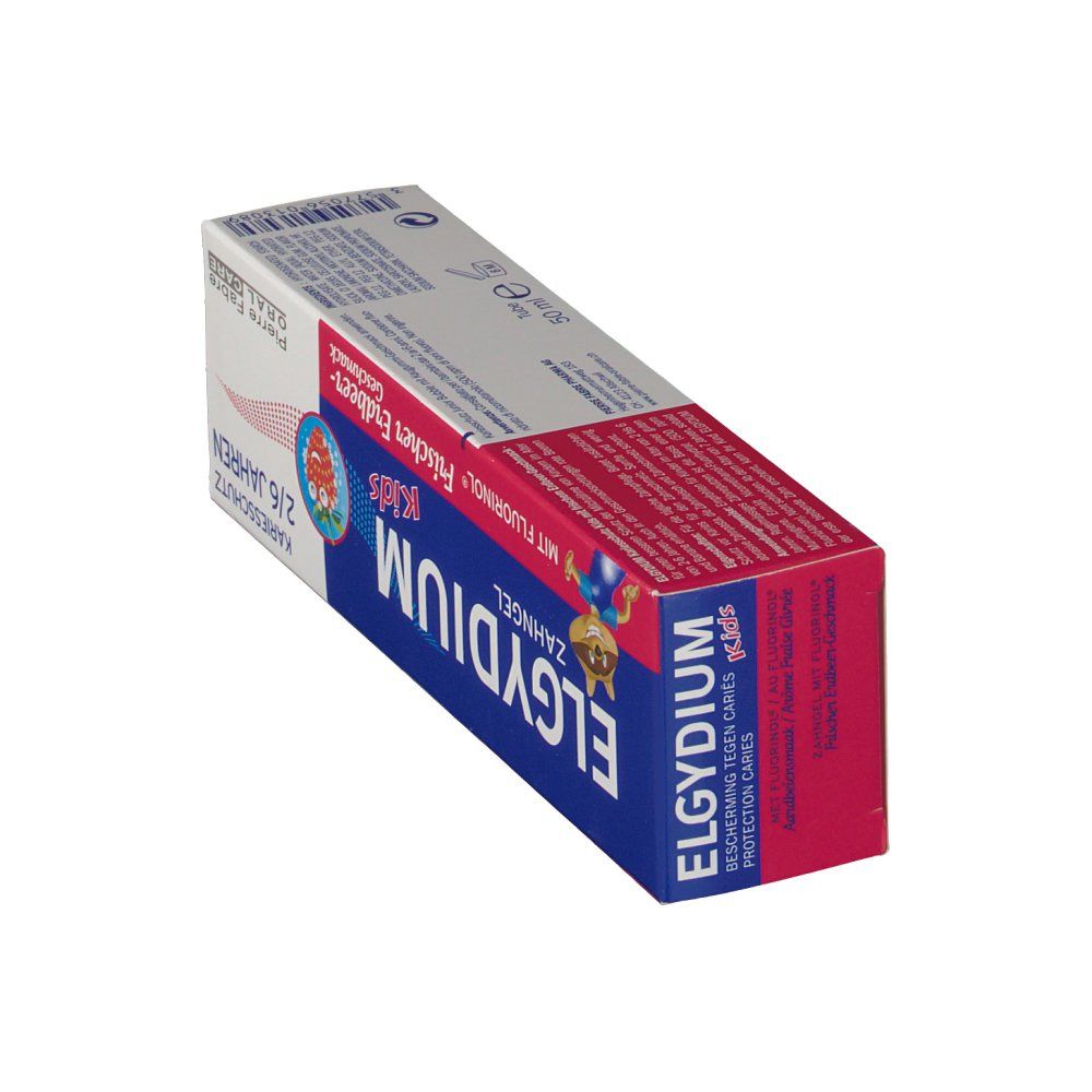 Elgydium Kids Tandpasta Aardbei 2-6 Jaar