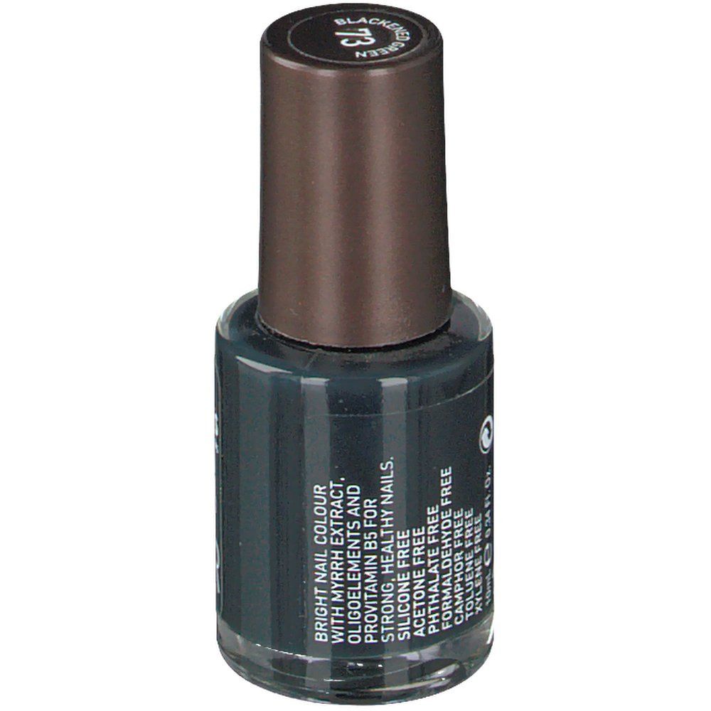 Korres Nail Colour 73 Blackened Green
