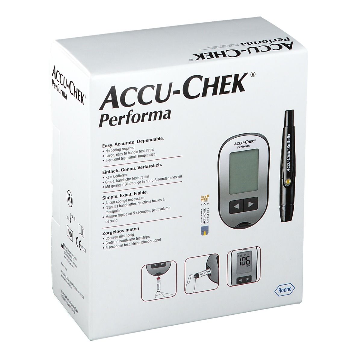 Accu-Chek Performa mg/dl Kit de Démarrage