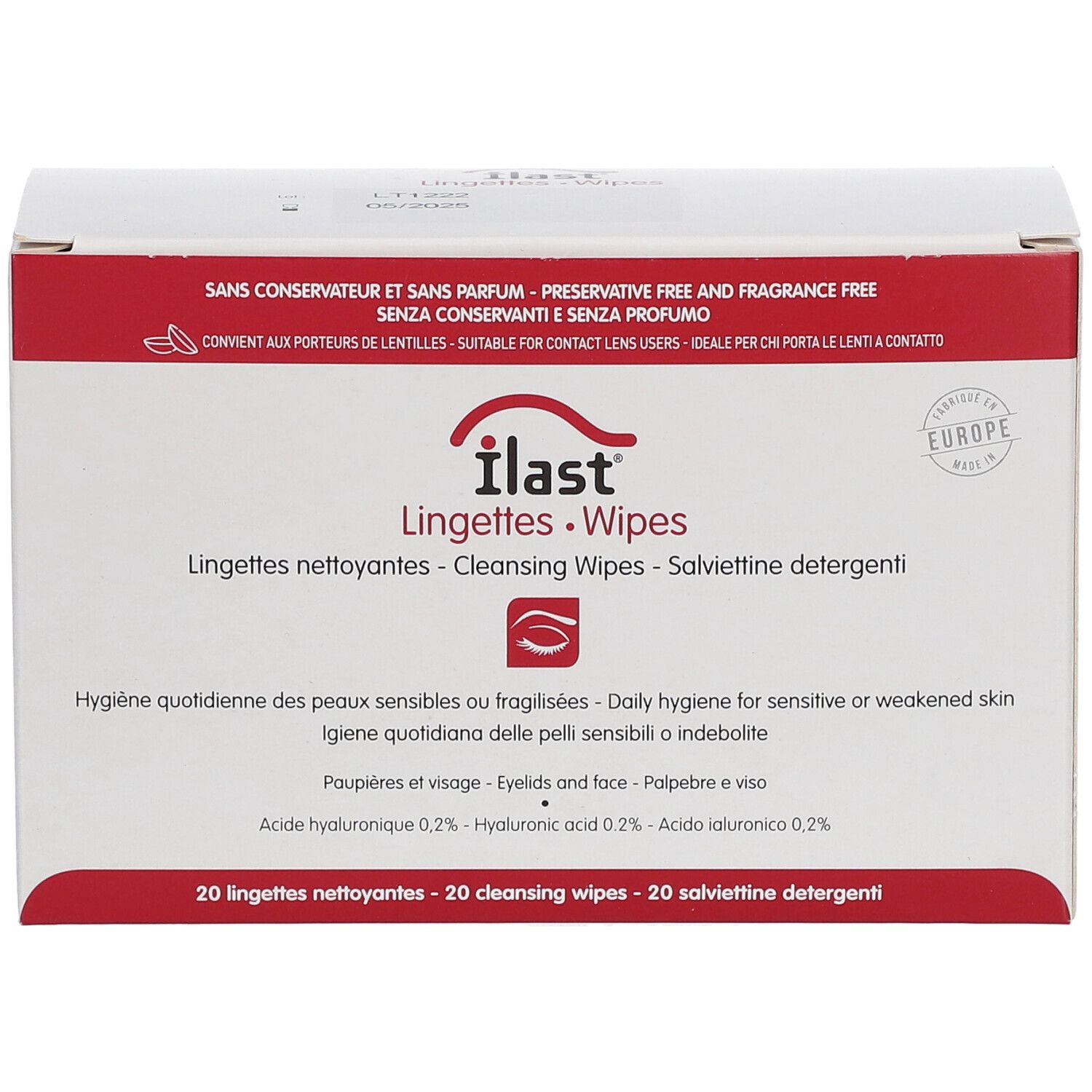 Ilast® Wipes Reinigingsdoekjes