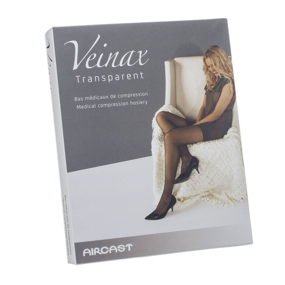 Veinax Bas Genou Transparent Beige Classe 2 Taille 2