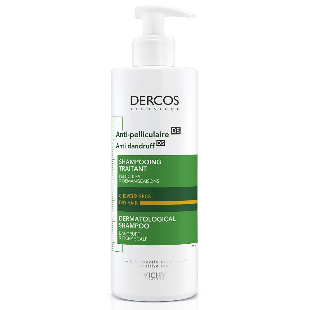 Vichy Dercos Anti-Pelliculaire DS Shampooing Traitant Cheveux Secs