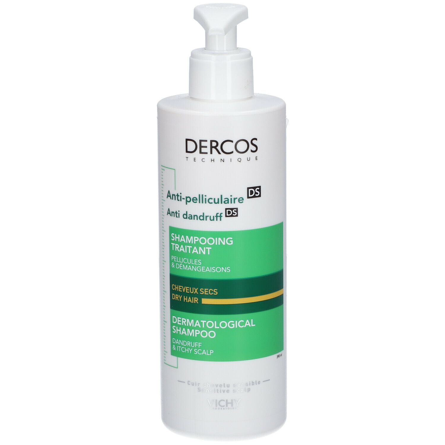 Vichy Dercos Anti-Pelliculaire DS Shampooing Traitant Cheveux Secs