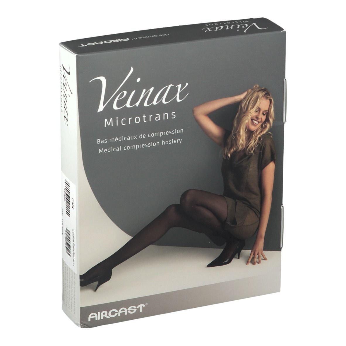 Veinax Bas Genou Microfibre Beige Classe 2 Taille 4