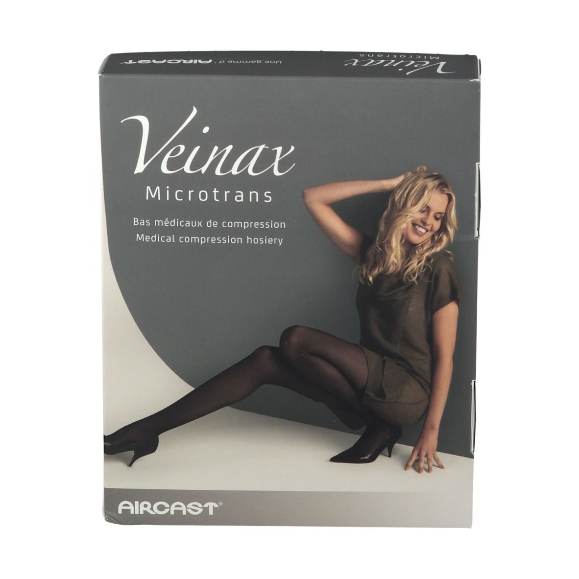 Veinax Bas Genou Microfibre Beige Classe 2 Taille 4