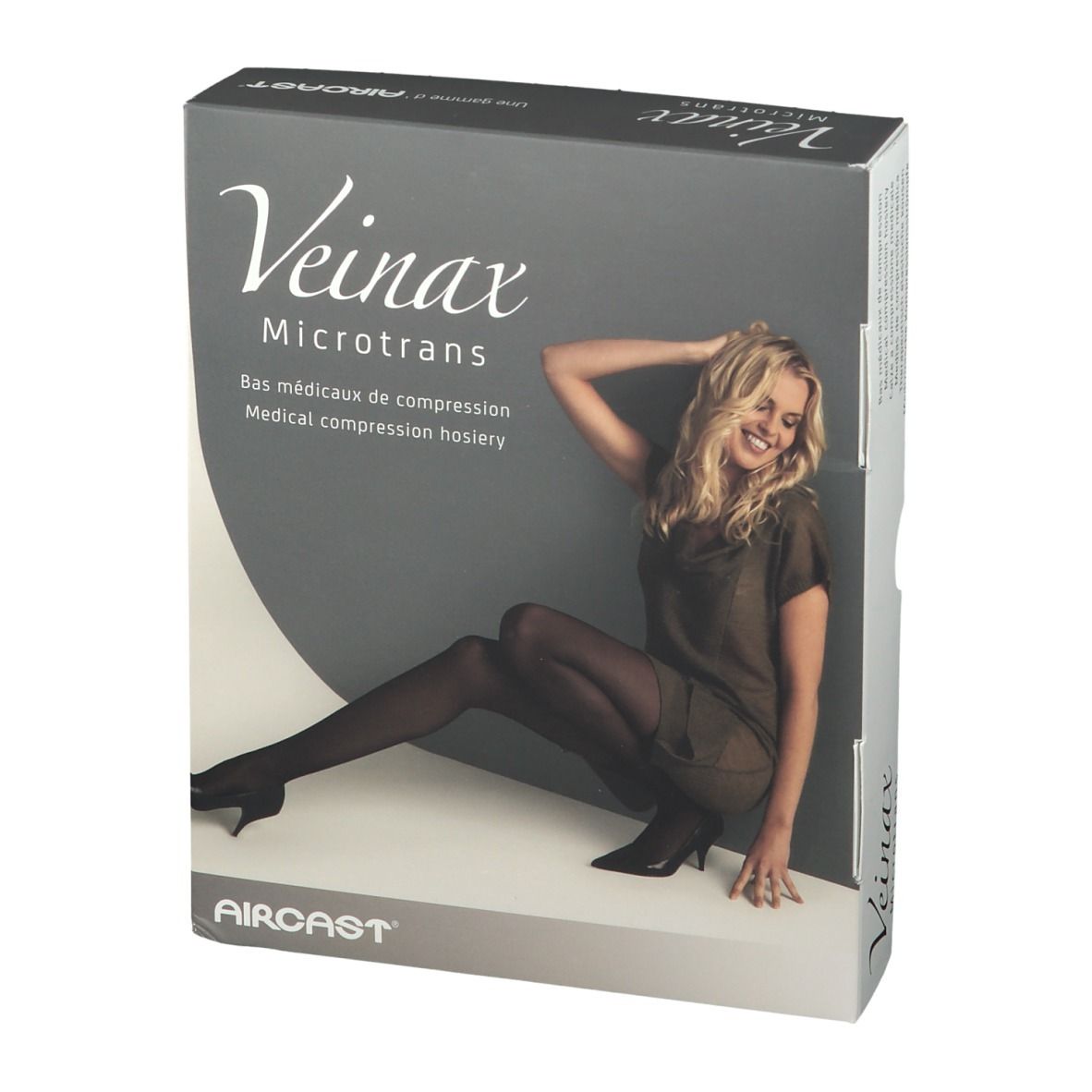 Veinax Bas Genou Microfibre Beige Classe 2 Taille 4