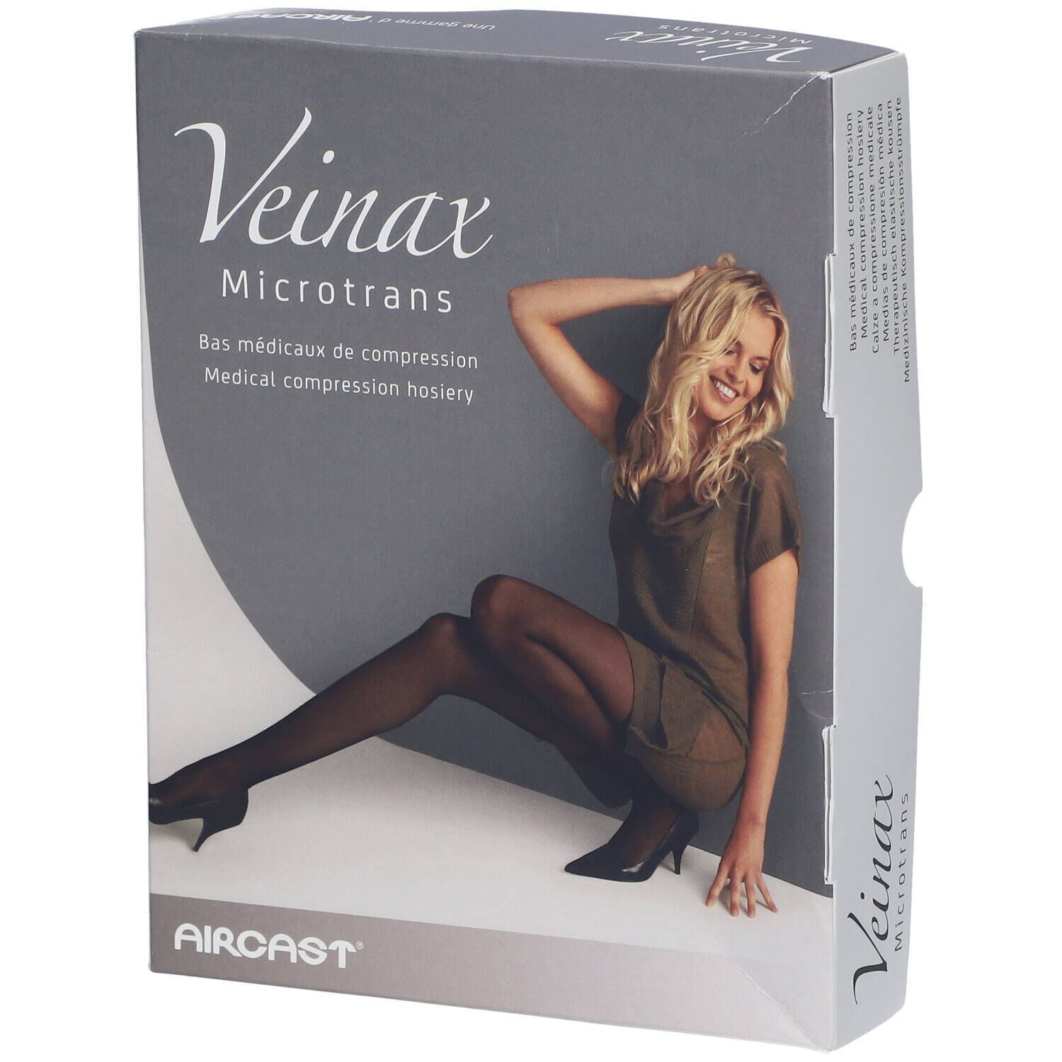 Veinax Bas Genou Microfibre Mocha Classe 2 Taille 3