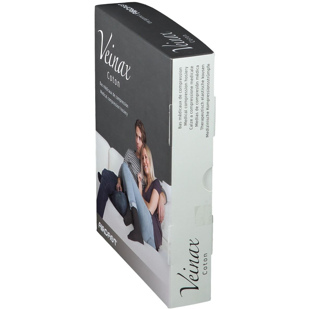 Veinax Bas Coton Homme Gris Classe 2 Taille 2