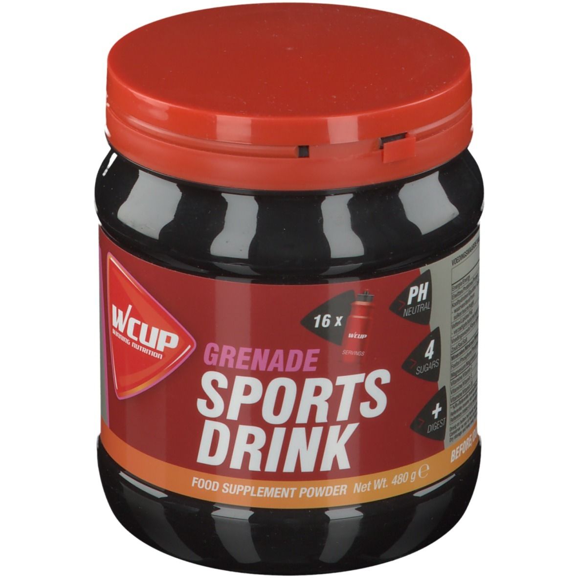 Wcup Sports Drink Granaatappel