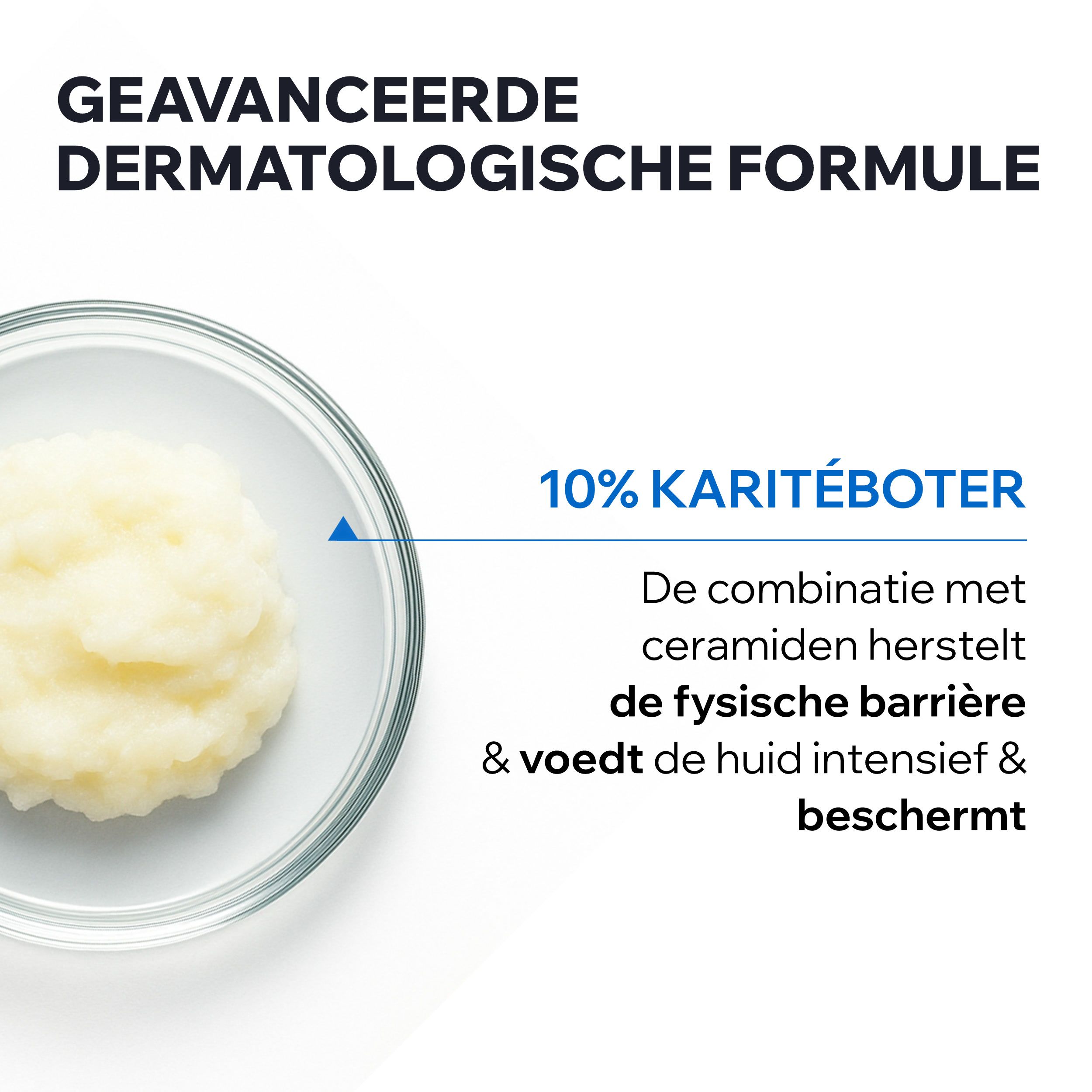 Witte doos. Tekst: Uriage, de beschermende kracht van het thermale water van de Alpen. Ingrediënten.