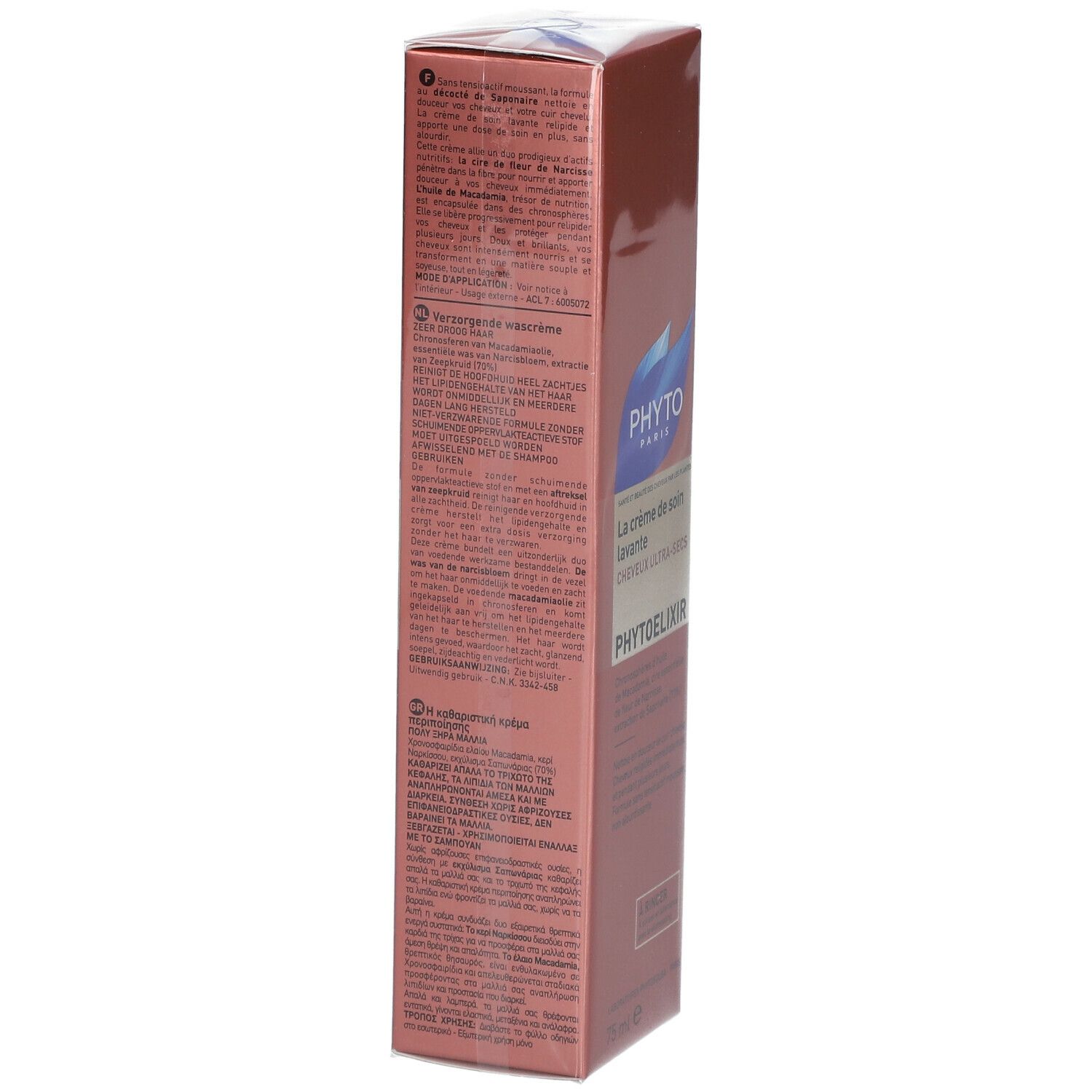 Phytoelixir Crème Lavante Et Soignante