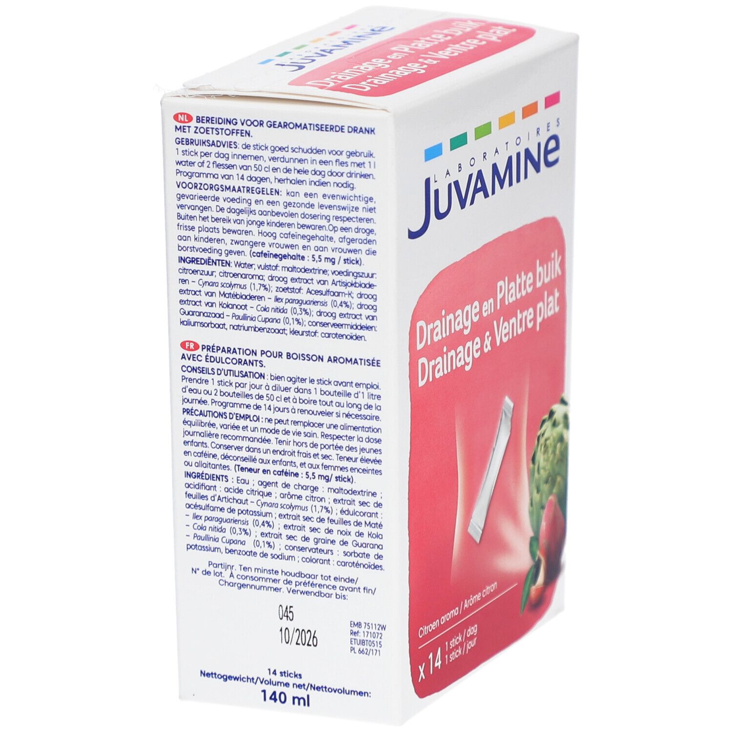 Juvamine Drainage & Ventre Plat