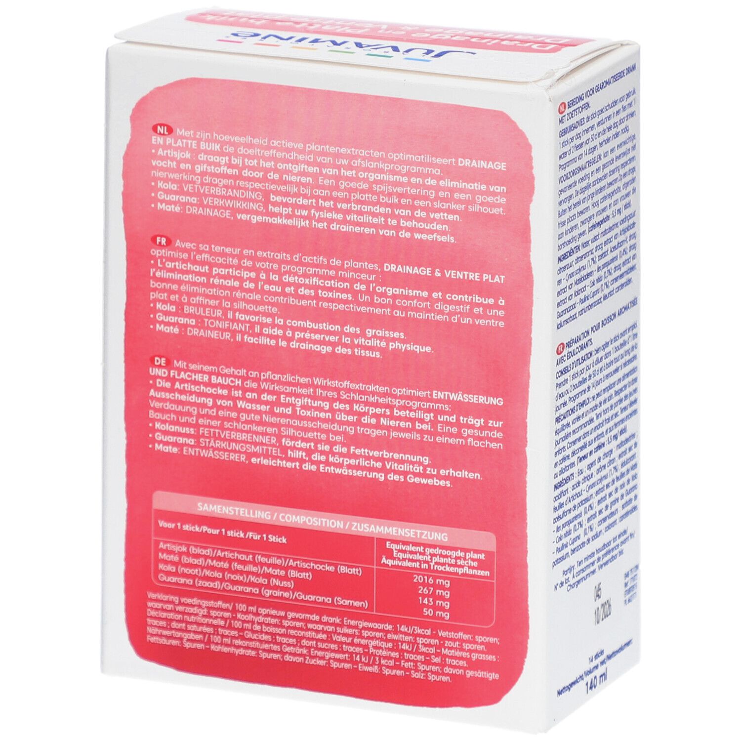 Juvamine Drainage & Ventre Plat