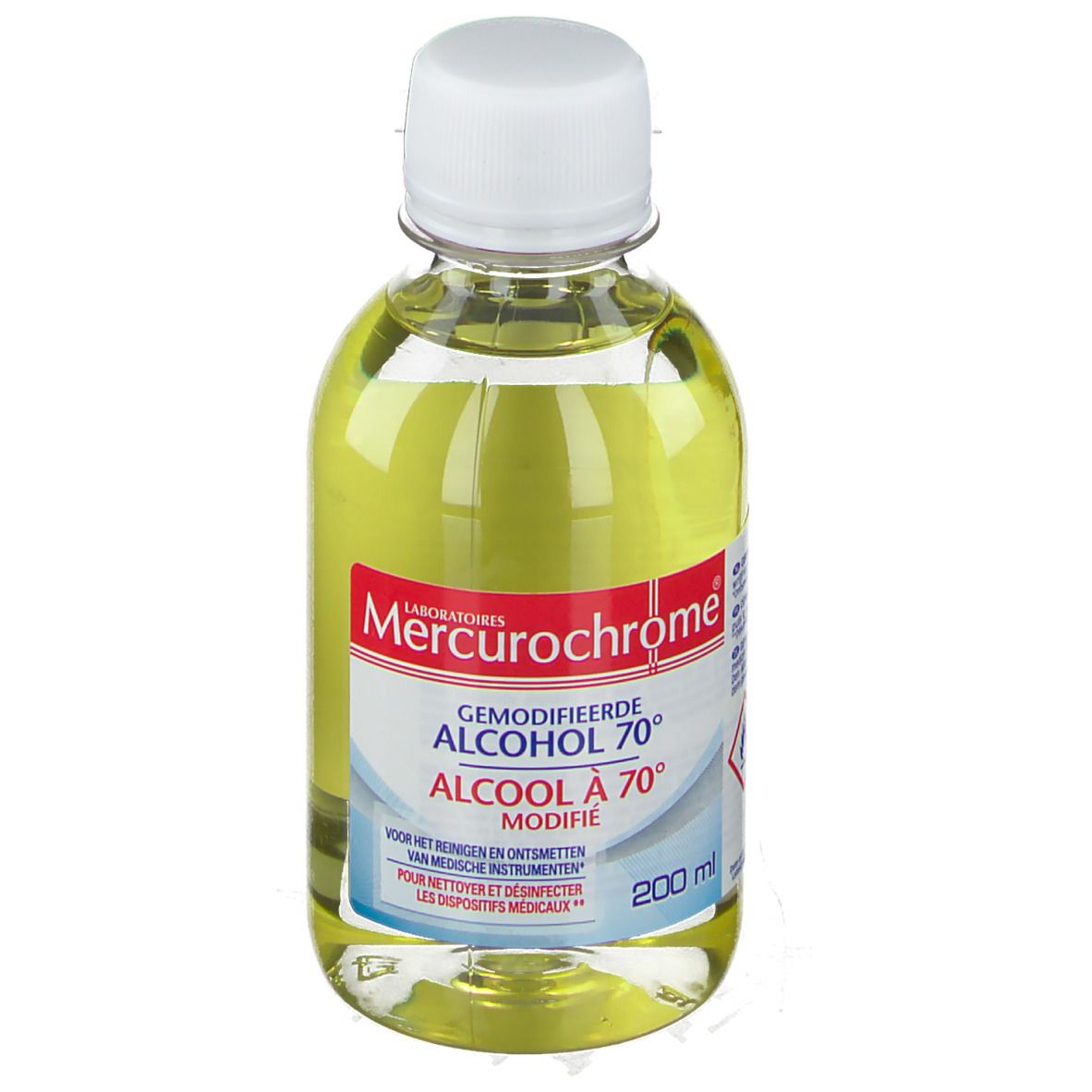 Mercurochrome Gemodifieerde Alcohol 70°