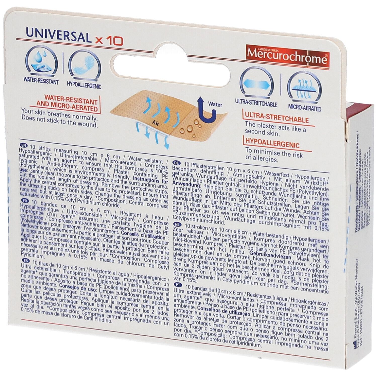 Mercurochrome Bande Economique/Universal