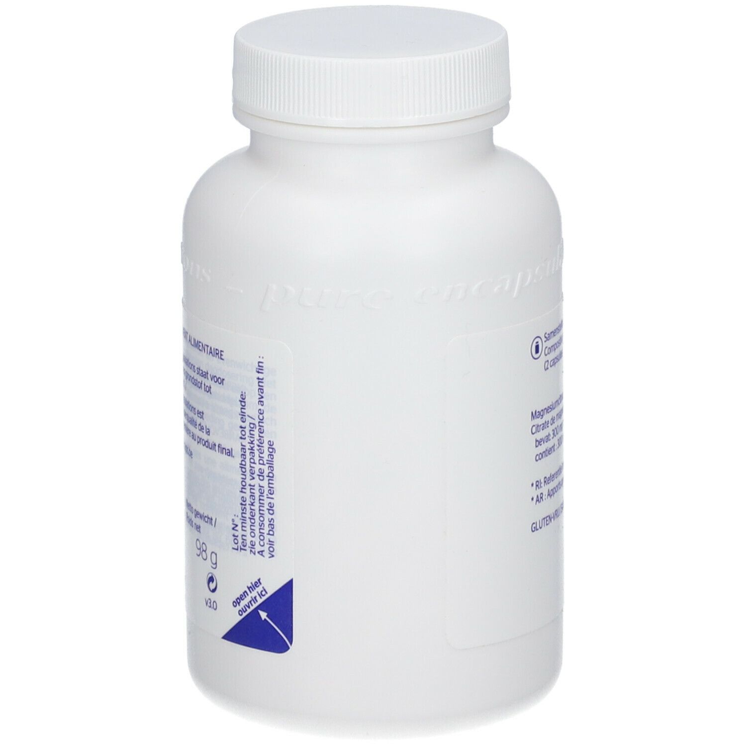 Pure Encapsulations Citrate De Magnésium