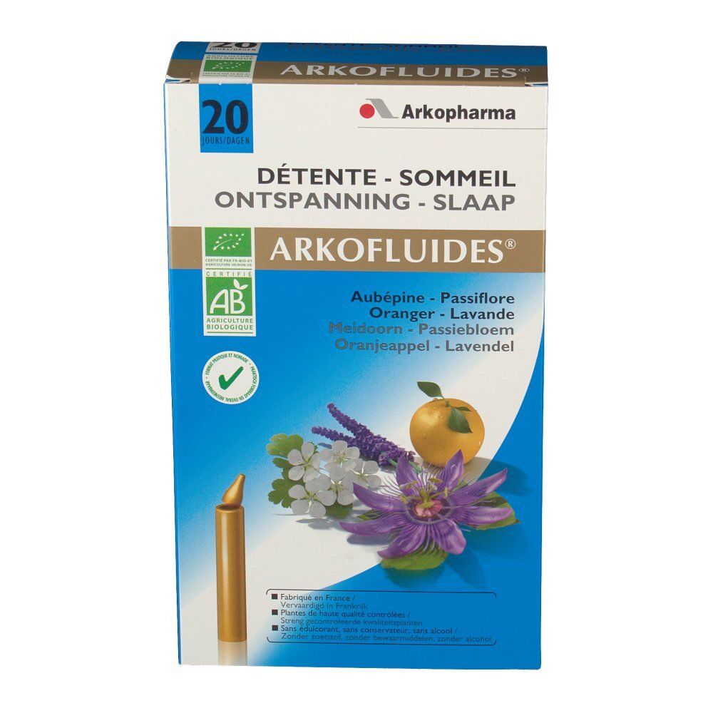 Arkofluide Bio Sommeil Relaxant