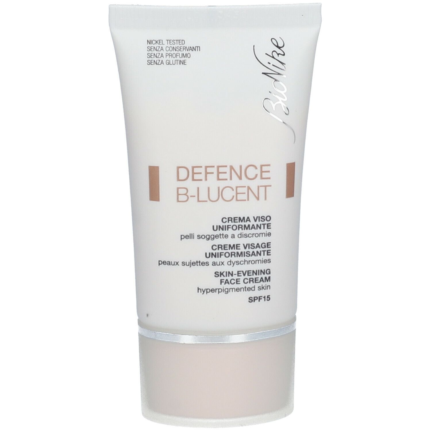 BioNike Defence B-Lucent Creme Visage Uniformisante Anti-Taches SPF15