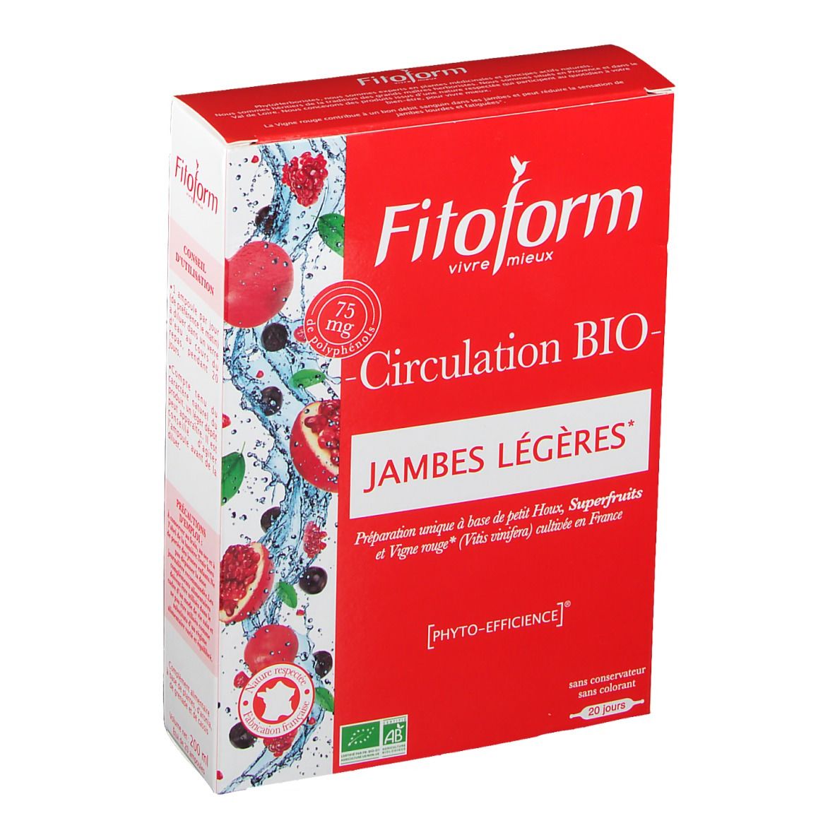 Fitoform Circulation Jambes Légères Bio