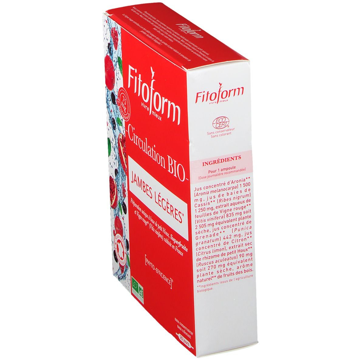 Fitoform Circulation Jambes Légères Bio