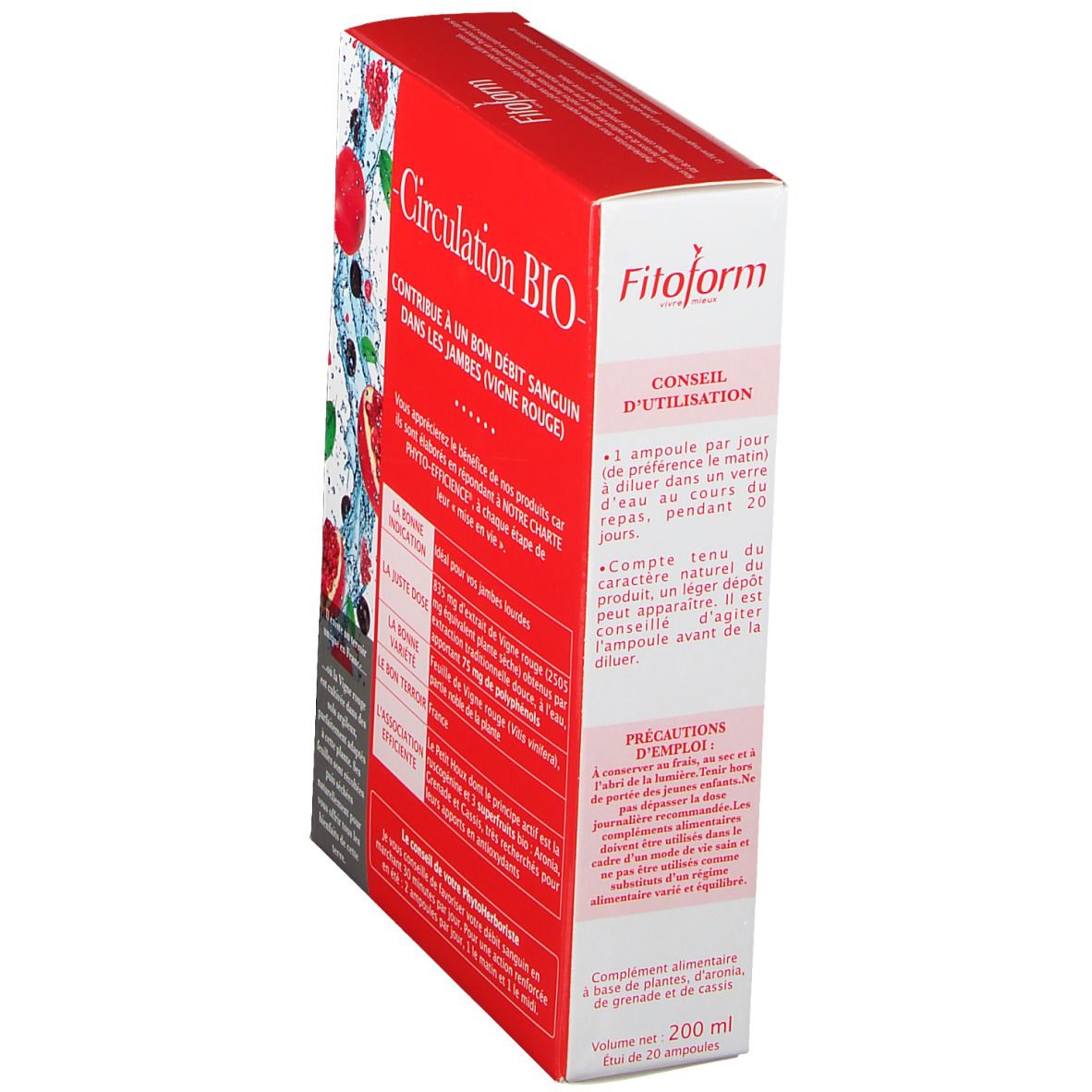Fitoform Circulation Jambes Légères Bio
