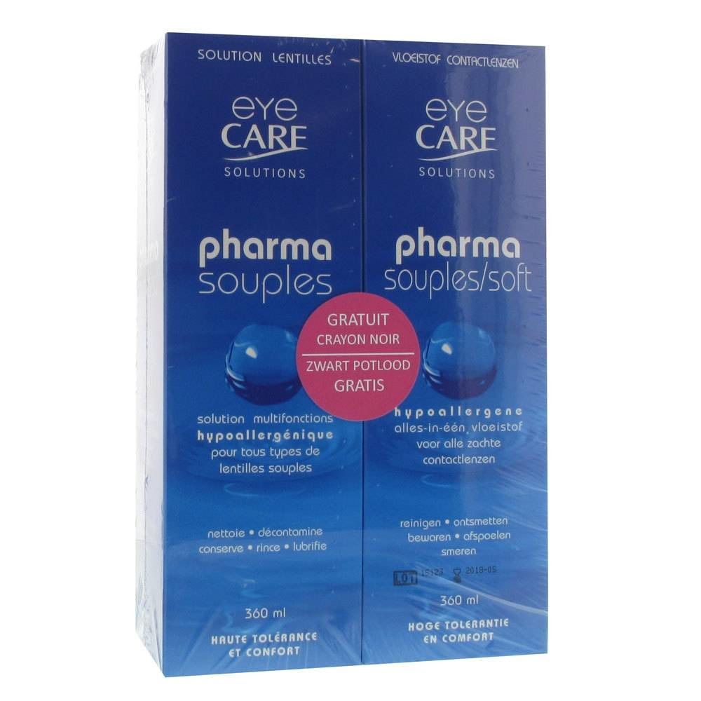 Eye Care Pharma Souple Duo Pack Avec Un Crayon Gratuit