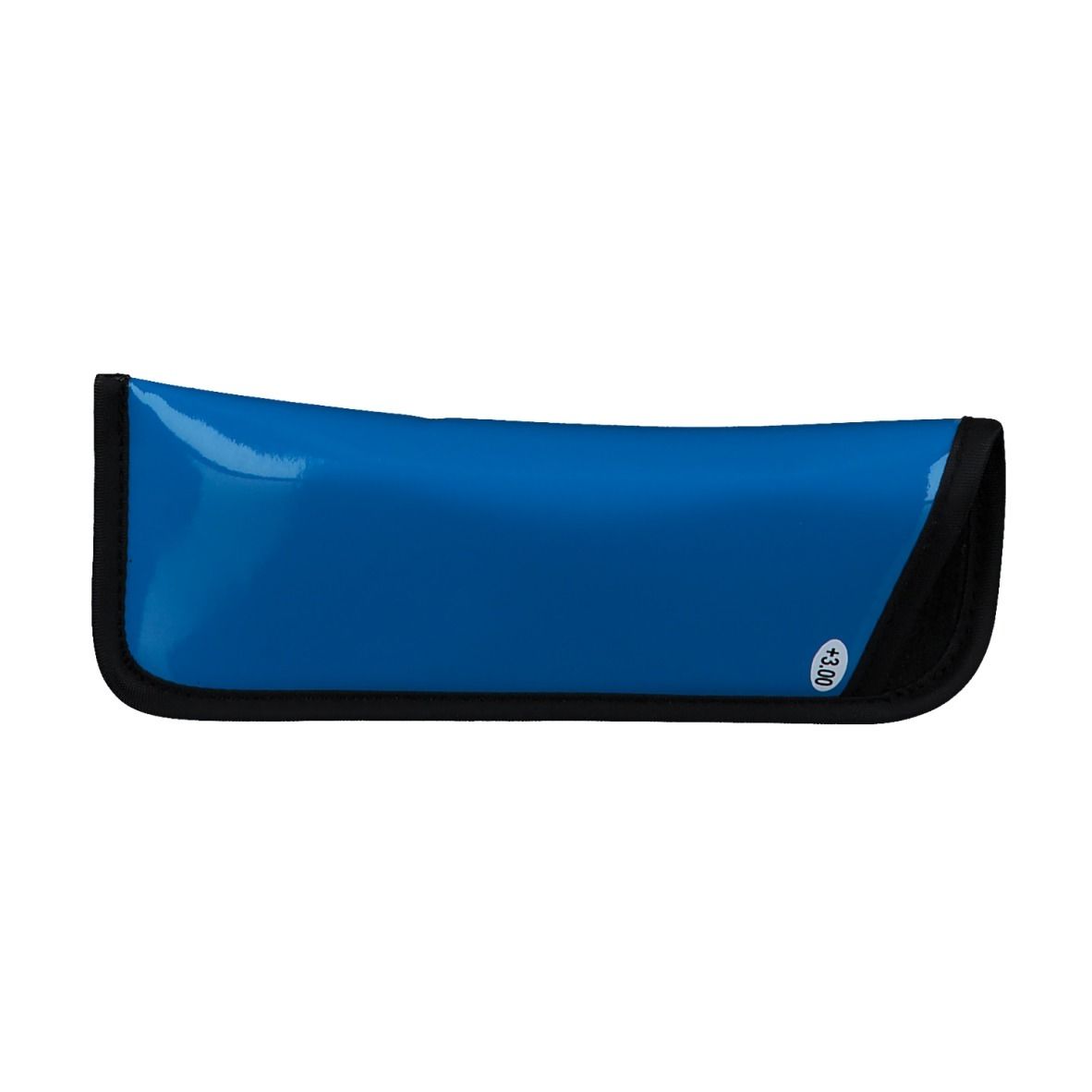 Pharma Glasses Leesbril Round Blauw/Zwart +3.00