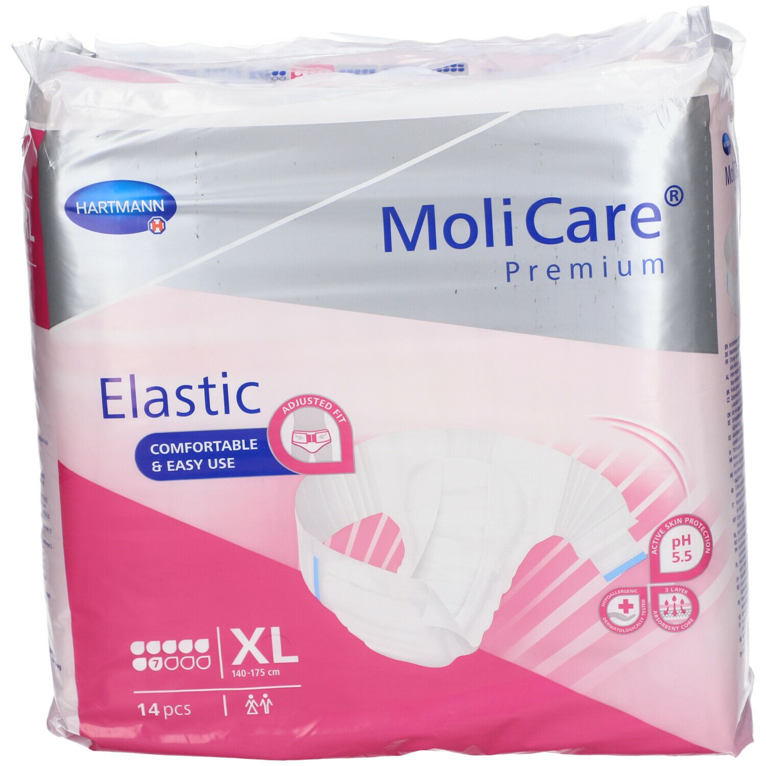 MoliCare® Premium Elastic 7 Drops XL