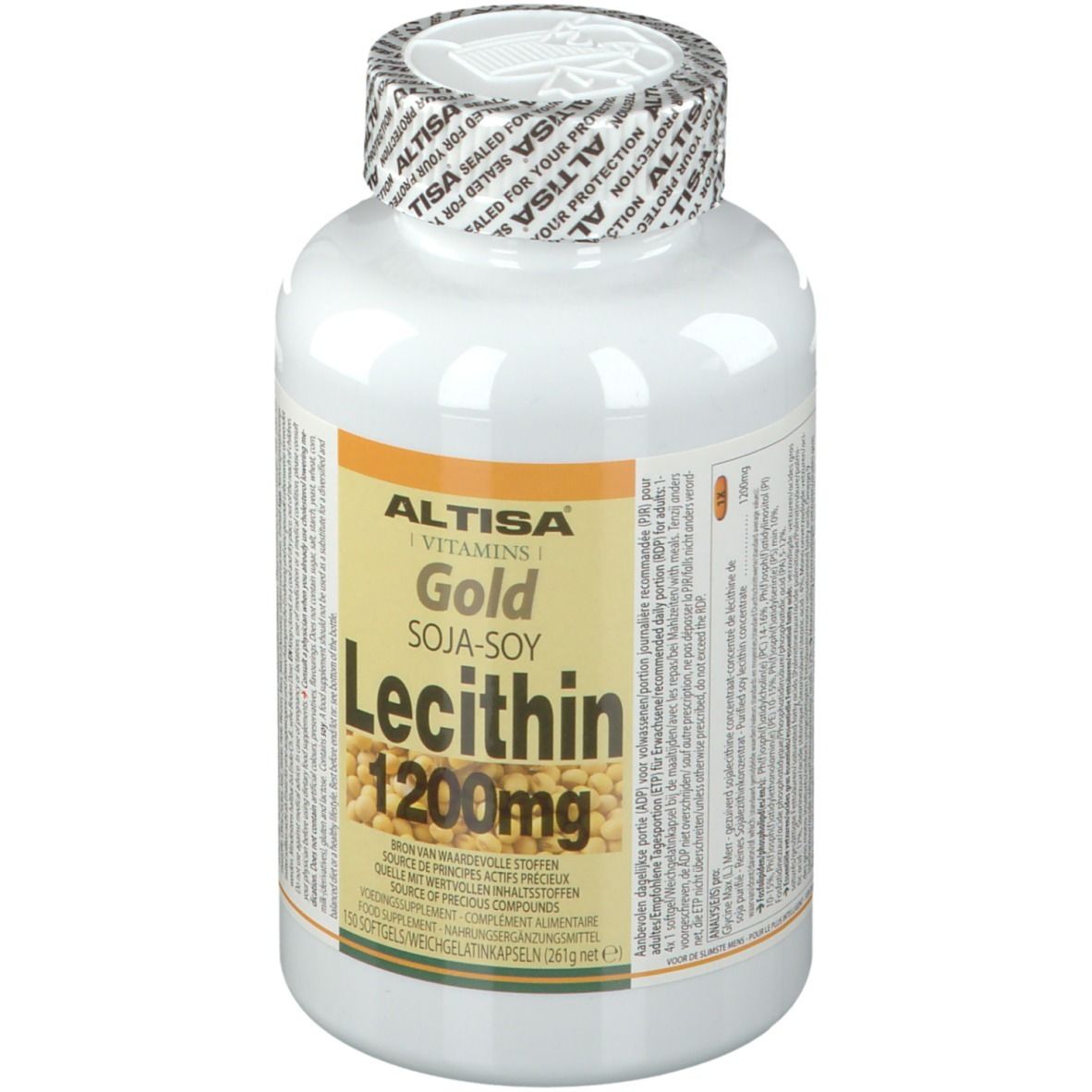 Altisa Lecithine Gold Soya 1200 mg