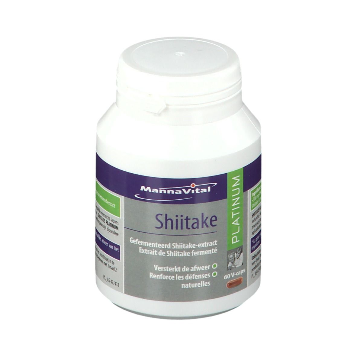 Mannavital Shiitake Platinum