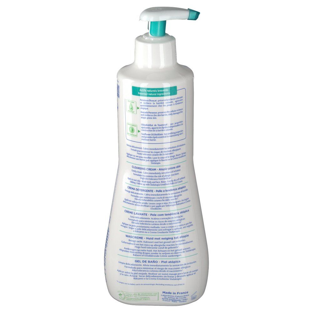 Mustela Stelatopia Crème Lavante Peau Atopique