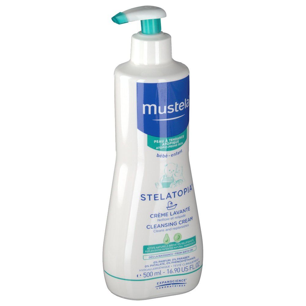 Mustela Stelatopia Crème Lavante Peau Atopique