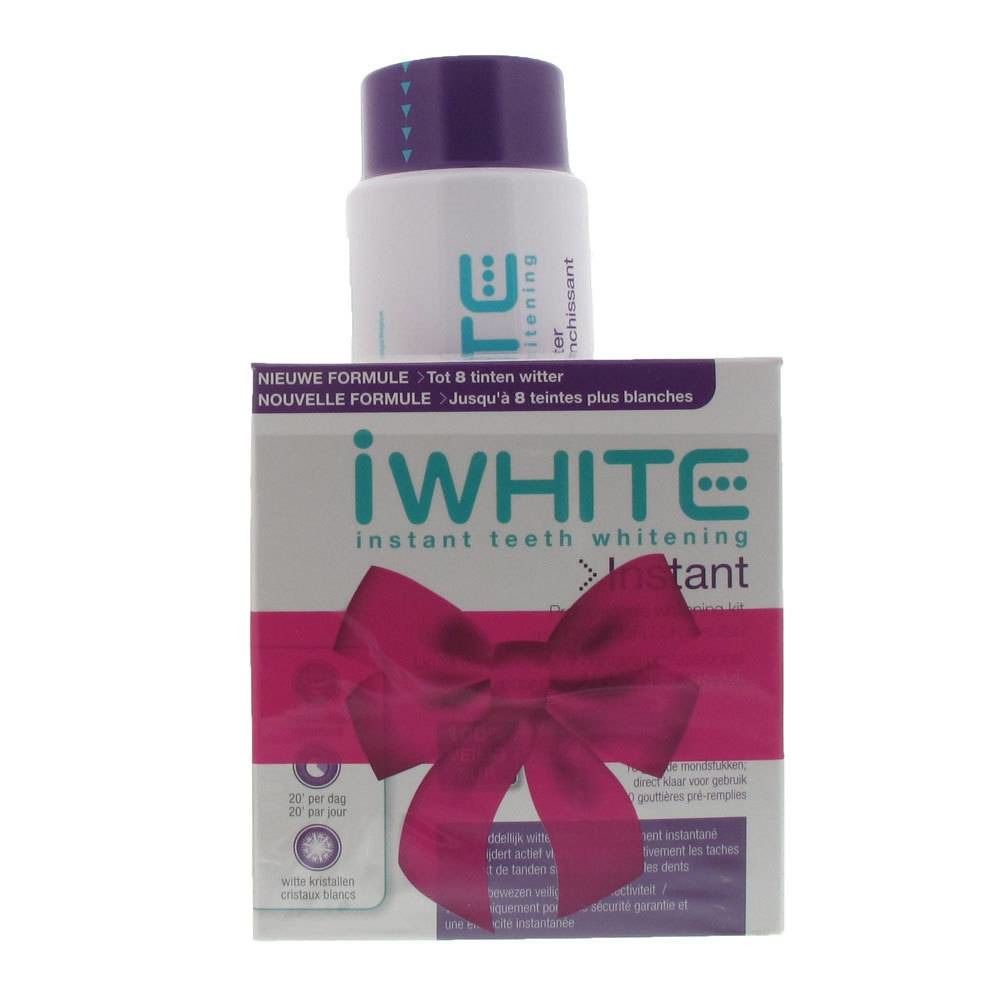 i-White Instant Mondwater 500ml + Mondstuk 10