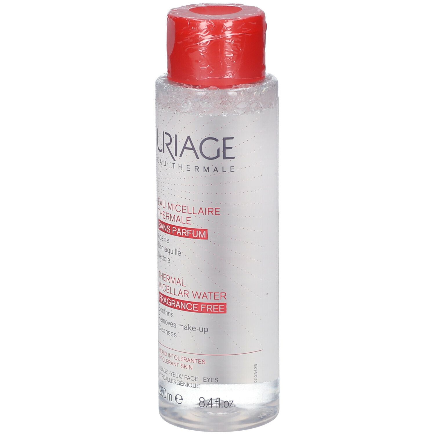 Uriage Eau Micellaire Thermale Sans Parfum Peaux Intolérantes
