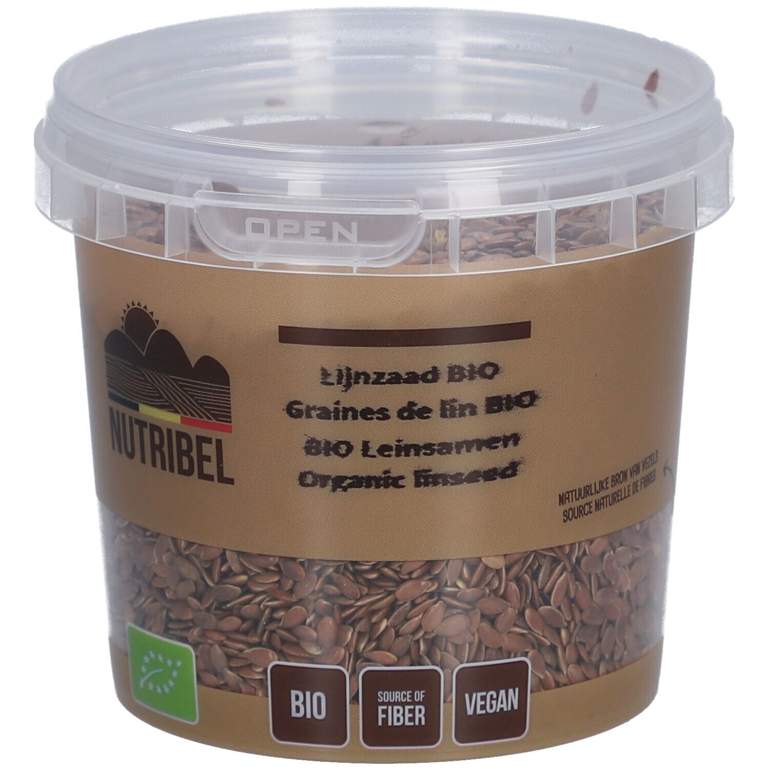 Nutribel Biologisch Lijnzaad Heel