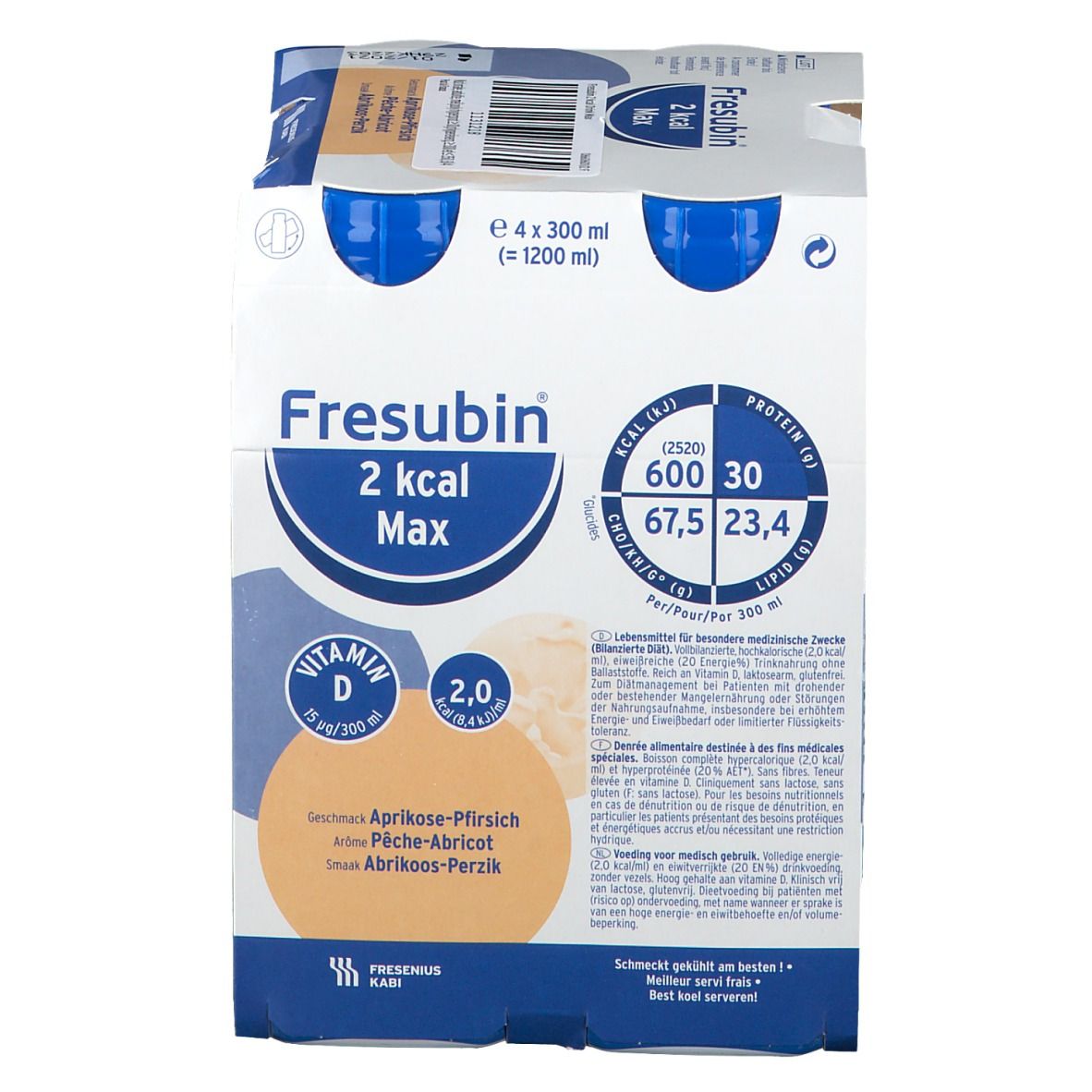 Fresubin 2 Kcal Drink Abricot-Pêche